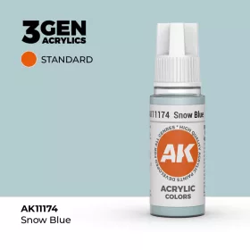 Acrylics 3rd generation Snow Blue 17ml