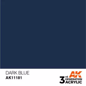 Acrylics 3rd generation Dark Blue 17ml