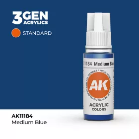 Acrylics 3rd generation Medium Blue 17ml