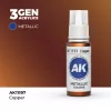 Acrylics 3rd generation Copper 17ml