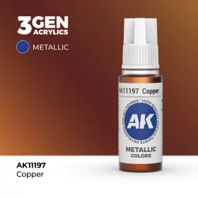 Acrylics 3rd generation Copper 17ml