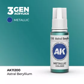 Acrylics 3rd generation Astral Beryllium 17ml