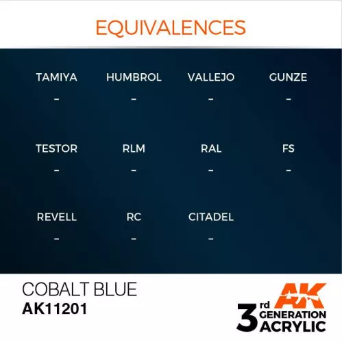 Acrylics 3rd generation Cobalt Blue 17ml