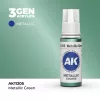 Acrylics 3rd generation Metallic Green 17ml