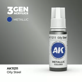 Acrylics 3rd generation Oily Steel 17ml