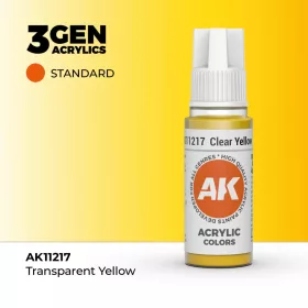 Acrylics 3rd generation Yellow 17ml