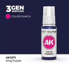   Acrylics 3rd generation AK11271 King Purple COLOR PUNCH 17 ml