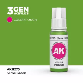   Acrylics 3rd generation AK11275 Slime green COLOR PUNCH 17 ml