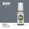 Acrylics 3rd generation WWI French Artillery Grey