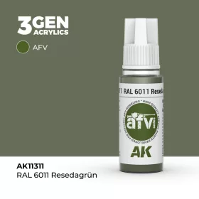 Acrylics 3rd generation RAL 6011 Resedagrün