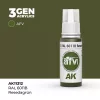 Acrylics 3rd generation RAL 6011B Resedagrün