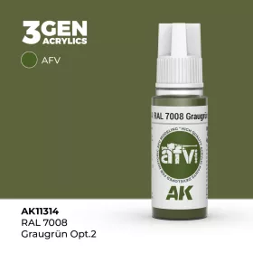 Acrylics 3rd generation RAL 7008 Graugrün Opt 2
