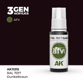 Acrylics 3rd generation RAL 7017 Dunkelbraun