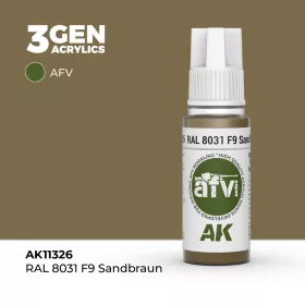 Acrylics 3rd generation RAL 8031 F9 Sandbraun
