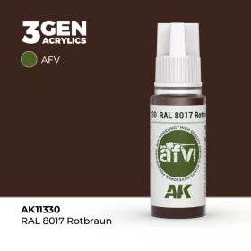 Acrylics 3rd generation RAL 8017 Rotbraun