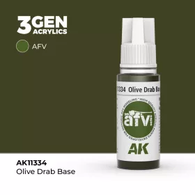Acrylics 3rd generation Olive Drab Base