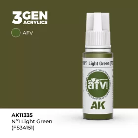 Acrylics 3rd generation Nº1 Light Green (FS34151)