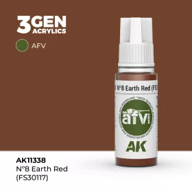 Acrylics 3rd generation Nº8 Earth Red (FS30117)