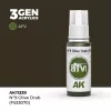 Acrylics 3rd generation Nº9 Olive Drab (FS33070)