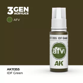 Acrylics 3rd generation IDF Green