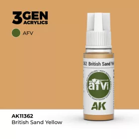 Acrylics 3rd generation British Sand Yellow