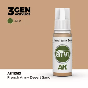 Acrylics 3rd generation French Army Desert Sand