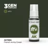 Acrylics 3rd generation French Army Green