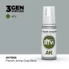 Acrylics 3rd generation French Army Grey-Blue