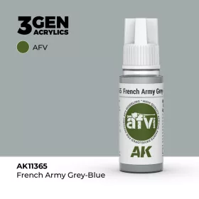 Acrylics 3rd generation French Army Grey-Blue