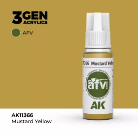 Acrylics 3rd generation Mustard Yellow