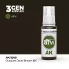 Acrylics 3rd generation Russian Dark Brown 6K