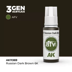 Acrylics 3rd generation Russian Dark Brown 6K