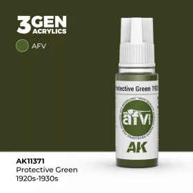 Acrylics 3rd generation Protective Green 1920s-1930s