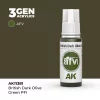 Acrylics 3rd generation British Dark Olive Green PFI