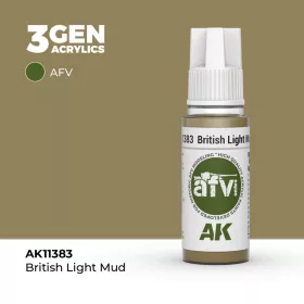 Acrylics 3rd generation British Light Mud