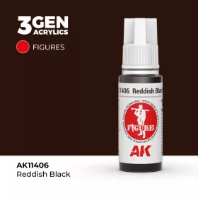 Acrylics 3rd generation Reddish Black 