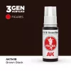 Acrylics 3rd generation Brown Black 