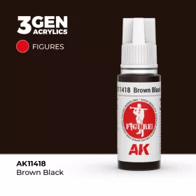 Acrylics 3rd generation Brown Black 