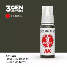 Acrylics 3rd generation Field Grey Base #1 (Green uniform)