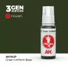 Acrylics 3rd generation Green Uniform Base 