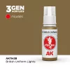 Acrylics 3rd generation British Uniform Lights