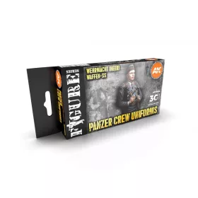 Acrylics 3rd generation Panzer crew uniforms