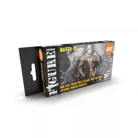   Acrylics 3rd generation Oak leaf, palm tree & plane tree patterns autumn/winter variants