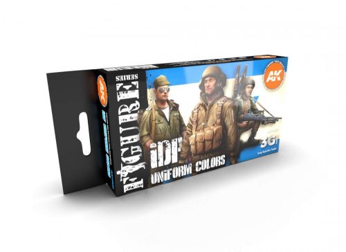 Acrylics 3rd generation IDF uniform colors