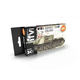 Acrylics 3rd generation Soviet camouflages colors