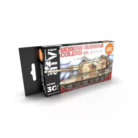 Acrylics 3rd generation Modern russian colors vol.2.