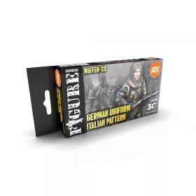 Acrylics 3rd generation WWII German Italian camouflage