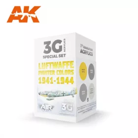   Acrylics 3rd generation Luftwaffe Fighter Colors 1941-1944 SET 3G