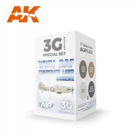   Acrylics 3rd generation WWII RAF Temperate Land Scheme SET 3G