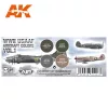 Acrylics 3rd generation WWII USAAF Aircraft Colors Vol.1 SET 3G